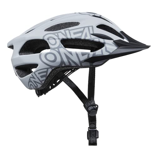 O'NEAL | Bicicleta de montaña | Enduro All-Mountain | Sistema de ventilación eficaz, Sistema de Ajuste de Talla, homologado EN1078 | Casco Q RL V.22 | Adulto | Blanco | L/XL/XXL