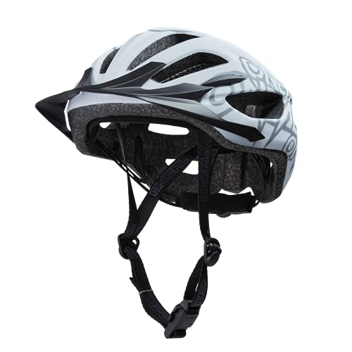 O'NEAL | Bicicleta de montaña | Enduro All-Mountain | Sistema de ventilación eficaz, Sistema de Ajuste de Talla, homologado EN1078 | Casco Q RL V.22 | Adulto | Blanco | L/XL/XXL