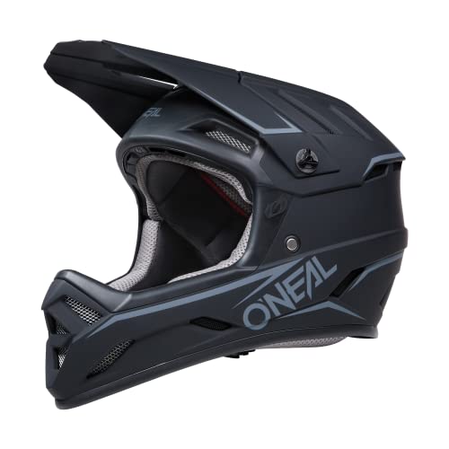 O'Neal | Casco de bicicleta de montaña | MTB Downhill | Según norma de seguridad EN1078, | Casco Backflip Solid | Adulto | Negro | Talla XS