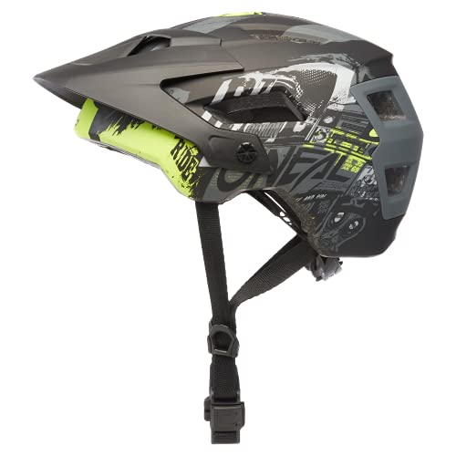 O'NEAL | Casco Enduro All-Mountain Bike | Ventilación, Almohadillas Lavables, Norma de Seguridad EN1078 | Casco Defender Ride V.22 | Adulto | Multi | Talla L-XL