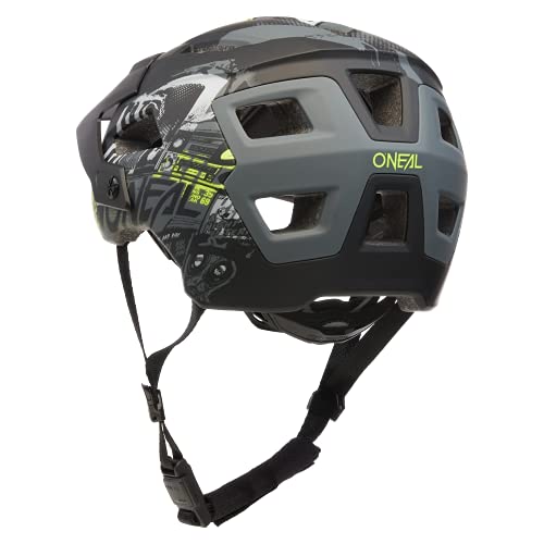 O'NEAL | Casco Enduro All-Mountain Bike | Ventilación, Almohadillas Lavables, Norma de Seguridad EN1078 | Casco Defender Ride V.22 | Adulto | Multi | Talla L-XL