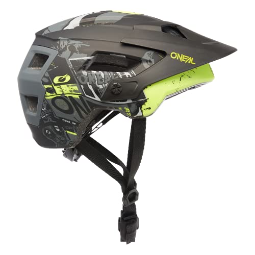 O'NEAL | Casco Enduro All-Mountain Bike | Ventilación, Almohadillas Lavables, Norma de Seguridad EN1078 | Casco Defender Ride V.22 | Adulto | Multi | Talla L-XL