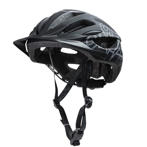 O'NEAL | Casco para Bicicleta de montaña | Enduro All-Mountain | Sistema de ventilación eficiente, Sistema de Ajuste de Talla, Aprobado por la EN1078 | Casco Q RL | Adultos | Negro | Talla XS/S/M