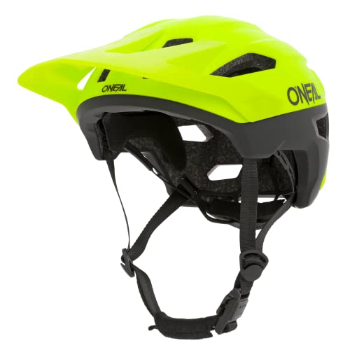 O'Neal Fahrradhelm Trailfinder Split, Neon Gelb, S/M, 0013 Casco Bicicleta, Unisex Adulto, Black/Gray