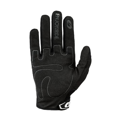 O'NEAL | Guantes de Motocross MX MTB DH FR Downhill Freeride | Materiales duraderos y Flexibles, Palma ventilada | Guantes de Elementos | Hombres | Negro Blanco | Talla XL