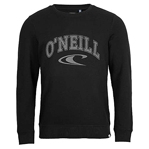 O'Neill Lm State Crew Sweatshirt, Sudadera para Hombre, Negro (9010 Black Out), XL