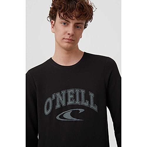 O'Neill Lm State Crew Sweatshirt, Sudadera para Hombre, Negro (9010 Black Out), XL