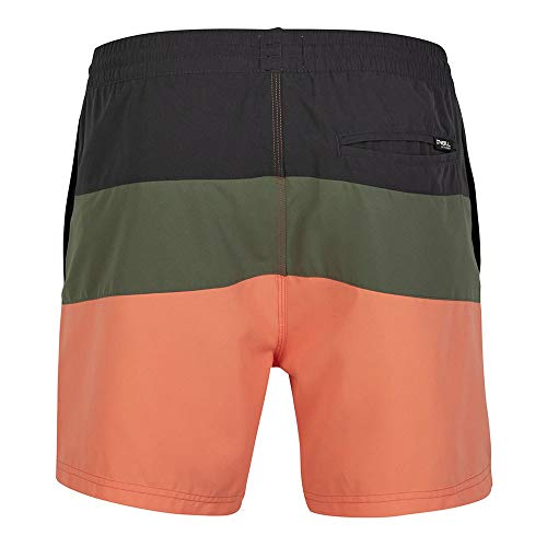 O'Neill Pm Frame Block Shorts, Bañador para Hombre, Rosa (2513 Living Coral), L