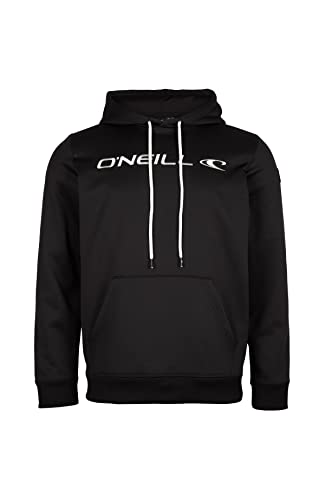 O'NEILL Rutile Hooded Fleece Skifleece Langarmshirt Ski Funktionshirt, Hombre, Negro, L