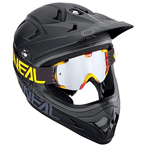 O'Neill Wetsuits Oneal B-30 Ink Youth Motocross Gafas negras Hi-Viz 6032-103O