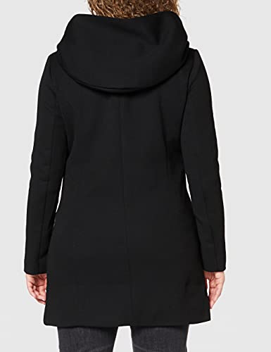 Only Onlsedona Light Coat Otw Noos Abrigo, Negro (Black Black), 40 (Talla del Fabricante: Large) para Mujer