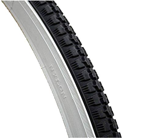 ONOGAL 2X Cubierta Kenda Neumatico Negro y Blanco 26" x 1 1/2 650B 40-584 Bicicleta 3581