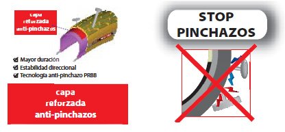 Onogal 2Xcubierta Anti Pinchazos Neumatico Para Bicicleta de Montaña Antipinchazos Tecnología Prbb Mtb 27.5 X 2.10 3710