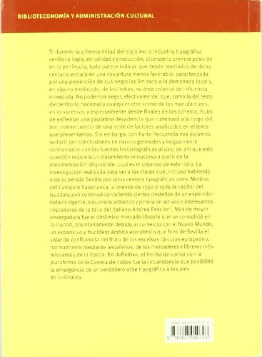 Orbe tipográfico: El mercado del libro en la Sevilla de la segunda mitad del siglo XVI: 78 (Biblioteconomía y Administración Cultural)