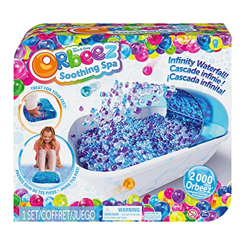 Orbeez Relajante para pies con 2.000 único, Cuentas de Agua no tóxicas, SPA para niños Orb ACK NewSoothingSpa GML (Spin Master 778988369296)