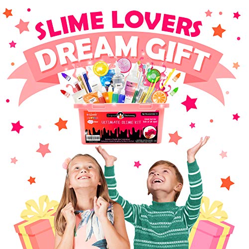 Original Stationery Ultimate Slime para Niñas, Niños - Slime Kit Completo Unicornio con Activador, Cola, Glitter para Slime Fluffy, Nube, Mantequilla, Foam - Regalos Cumpleaños