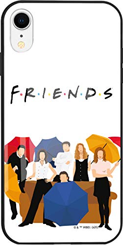 Original y Oficial de Friends de la Serie TV Premium - Funda para iPhone XR, Carcasa de plástico de Silicona TPU, protección contra Golpes y arañazos