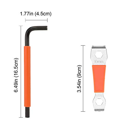 Oumers Kit de Herramientas de Bicicleta, Bike Crank Tool