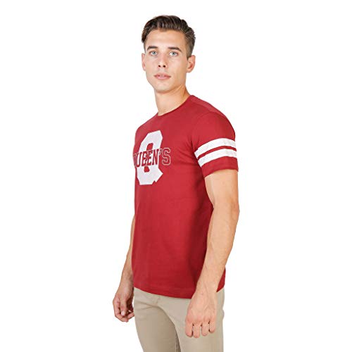 Oxford University Camiseta Hombre Manga Corta Queens