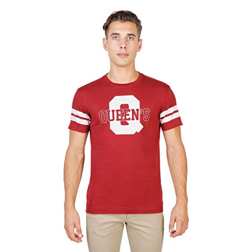 Oxford University Camiseta Hombre Manga Corta Queens