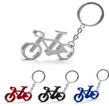 Pack de 50 Llaveros Aluminio Bicicleta - Llaveros Originales Colores Variados con Forma de Bicicleta - Llaveros para Ciclistas y Vueltas Ciclistas. Detalles Originales y Muy económicos para Ciclistas