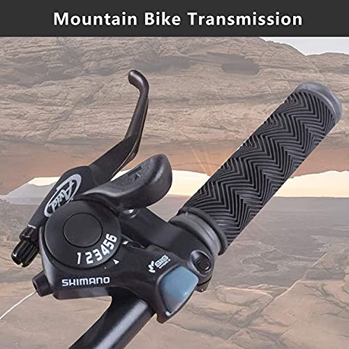Palanca de cambio de bicicleta, marcación de 6 velocidades, dedo TX30, transmisión, bicicleta de montaña, diseño ergonómico, accesorios para bicicleta de montaña de bajo ruido, manillar…