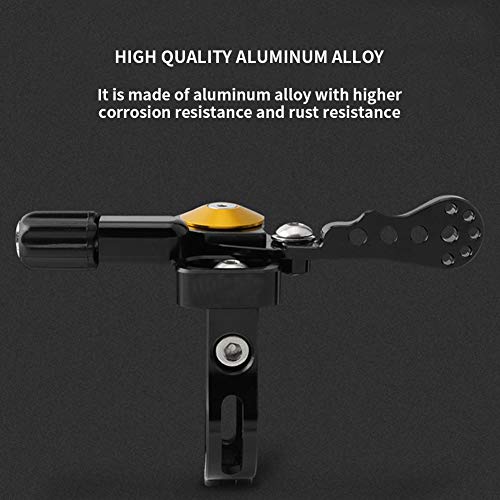 Palanca de sillín para bicicleta de montaña, mando a distancia, universal, ajustable, con 2 llaves para manillar de montaña de 22,2 mm o 24 mm