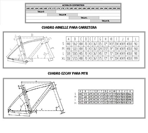 PANERAE Cuadro Bicicleta Fibra Carbono BTT 26" - 27.5" Incluye Tija y Cierre (XL, Burdeos)