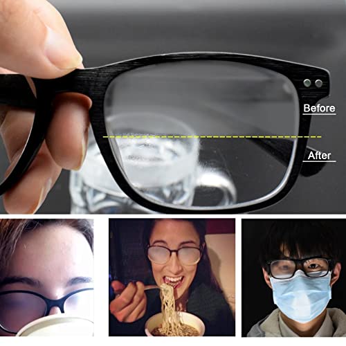 Paño para gafas antivaho, paño reutilizable para tratamiento con toallitas antivaho Tech Nano para gafas de natación (1 unidad)