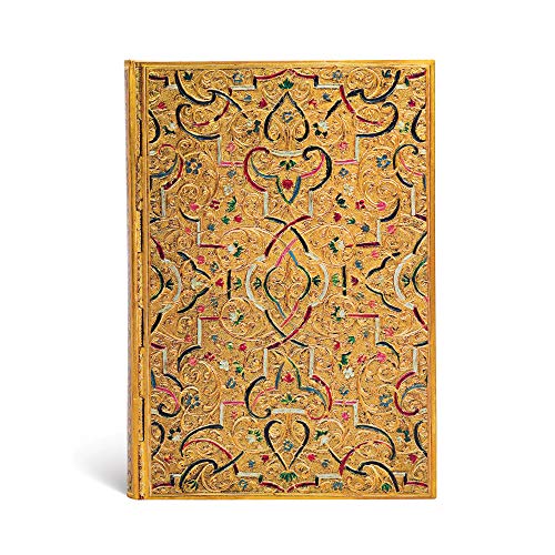 Paperblanks Cuadernos de Tapa Dura Incrustaciones de Oro, Libretas de Direcciones, Midi (130 × 180 mm) (Address Books), Multicolor (PB2654-9)