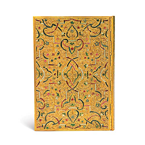 Paperblanks Cuadernos de Tapa Dura Incrustaciones de Oro, Libretas de Direcciones, Midi (130 × 180 mm) (Address Books), Multicolor (PB2654-9)
