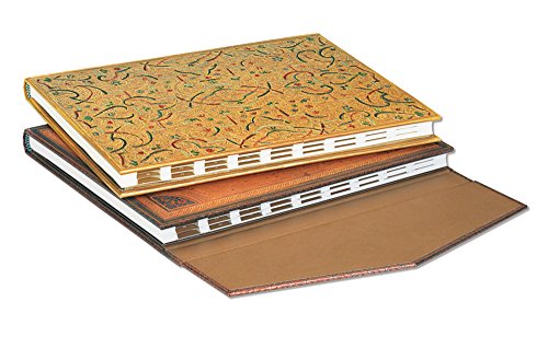 Paperblanks Cuadernos de Tapa Dura Incrustaciones de Oro, Libretas de Direcciones, Midi (130 × 180 mm) (Address Books), Multicolor (PB2654-9)