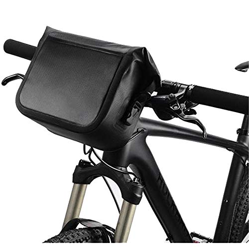 Paquete De Cuadro Delantero De Ciclismo Impermeable del bolso del manillar de la bicicleta todo tipo de clima Con correa extraíble universal de accesorios 3L delantera de la bicicleta bolsa de almacen