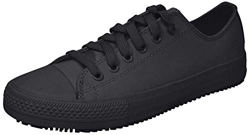 para mujer Work's Gibson-Hardwood Slip-Resistant Sneaker, Negro, 6 M US