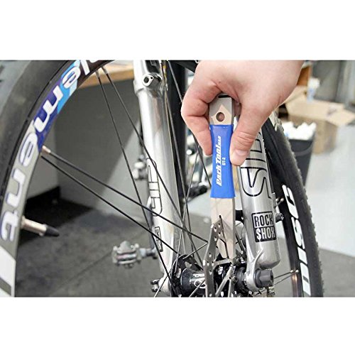 Park Tool Bremsscheibenrichtwerkzeug DT-2 Rotor Truing Fork - Rotor de freno para bicicletas, color azul