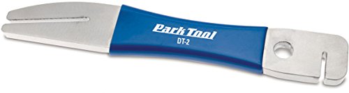 Park Tool Bremsscheibenrichtwerkzeug DT-2 Rotor Truing Fork - Rotor de freno para bicicletas, color azul
