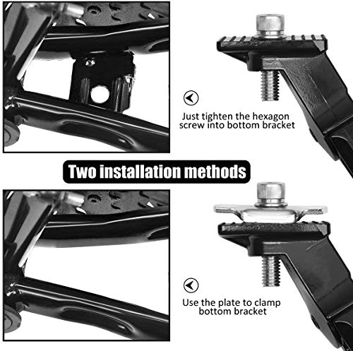 Pata de Cabra, Altura Ajustable, Caballete para Bicicleta perfecto para Ruedas de Diámetro 22" 24" 26" - Bicicleta de Montaña / Bicicleta de Carretera 700 / BMX / MTB