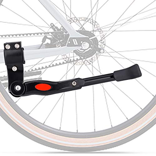 Pata de Cabra para Bicicleta, Caballete Bicicleta Ajustable de Aluminio Bike Kickstand Bicicleta - Se Adapta a MTB Montaña, Carretera, Híbrido, Bicicletas Plegables(34.5cm-40cm)