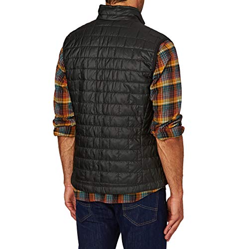 Patagonia M's Nano Puff Vest Chaleco, Hombre, Negro, XXL