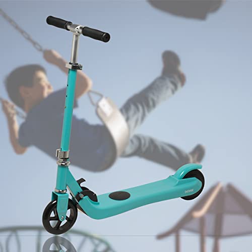 Patinete Eléctrico Infantil  Denver SCK-5310BLUE. Motor de 100W. Batería Recargable de 2000 mAh. Plegable. Velocidad hasta 12 km/h. Recorrido de hasta 6 km por Carga. Color Azul.