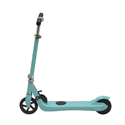 Patinete Eléctrico Infantil  Denver SCK-5310BLUE. Motor de 100W. Batería Recargable de 2000 mAh. Plegable. Velocidad hasta 12 km/h. Recorrido de hasta 6 km por Carga. Color Azul.