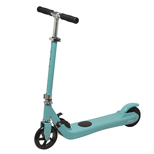 Patinete Eléctrico Infantil  Denver SCK-5310BLUE. Motor de 100W. Batería Recargable de 2000 mAh. Plegable. Velocidad hasta 12 km/h. Recorrido de hasta 6 km por Carga. Color Azul.