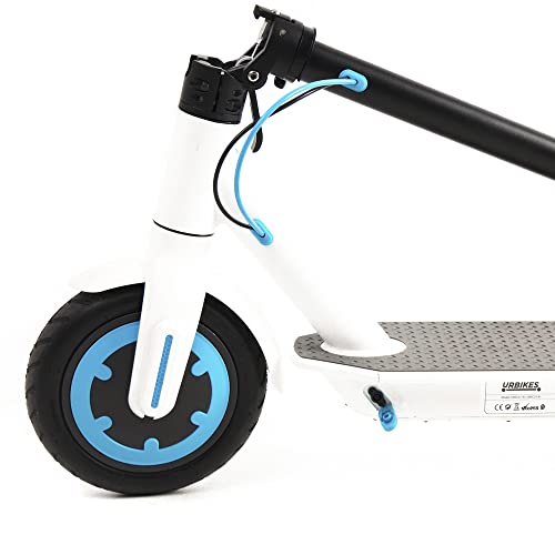 Patinete eléctrico URBIKES UBSC01 WH Blanco 25Km/h 350W, 2 velocidades, Freno de Disco Trasero, Movilidad Urbana