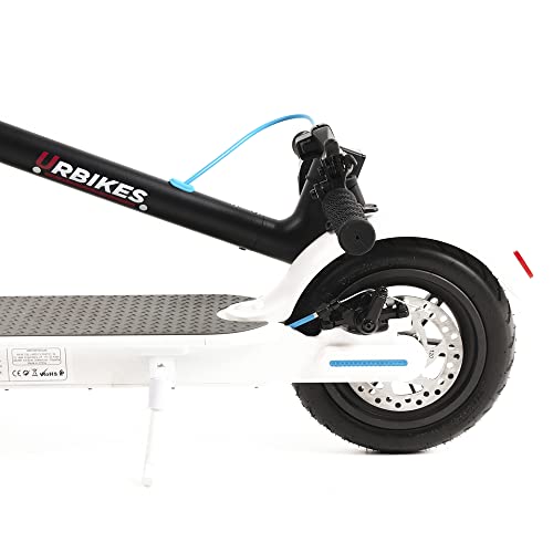 Patinete eléctrico URBIKES UBSC01 WH Blanco 25Km/h 350W, 2 velocidades, Freno de Disco Trasero, Movilidad Urbana