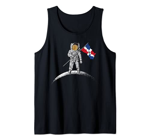 Patrimonio de la República Dominicana Astronauta dominicano Camiseta sin Mangas
