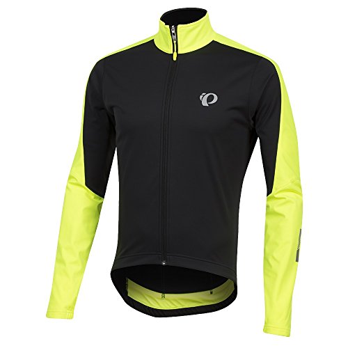 PEARL IZUMI Elite Pursuit Amfib Chaqueta Térmica, Hombre, Negro/Amarillo, M