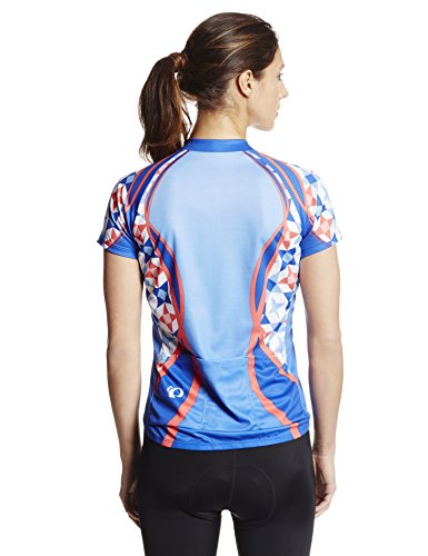 PEARL IZUMI - Maillot para Mujer, Talla L, Color Azul (Galaxy Dazzling Blue)