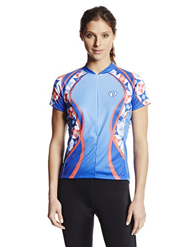 PEARL IZUMI - Maillot para Mujer, Talla L, Color Azul (Galaxy Dazzling Blue)