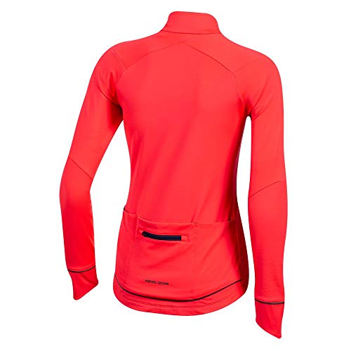 PEARL IZUMI Maillot Pi W M/L Attack Thermal Rojo T Camiseta, Mujer