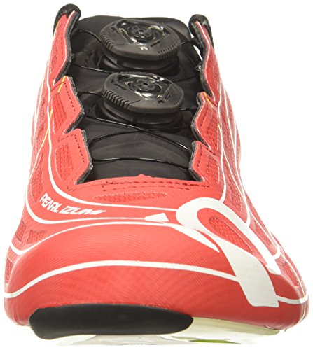 PEARL IZUMI P.R.O. Leader III Zapatilla de Carretera, Hombre, Rojo, 41